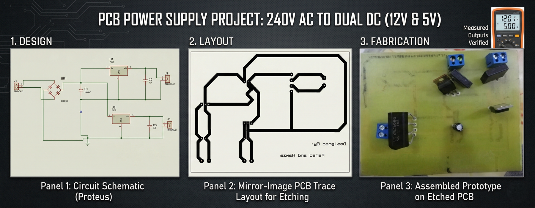 Dual Output Power Supply